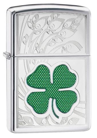 24699 Lucky Four-Leaf Clover Windproof Lighter