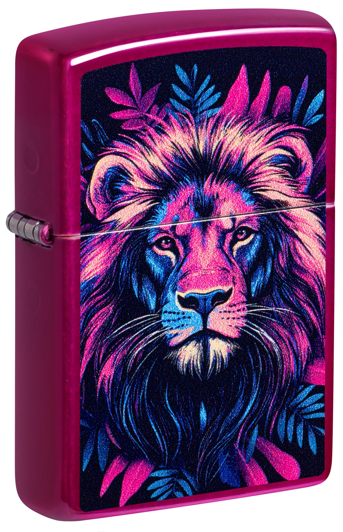 47212 Colorful Lion Windproof Lighter