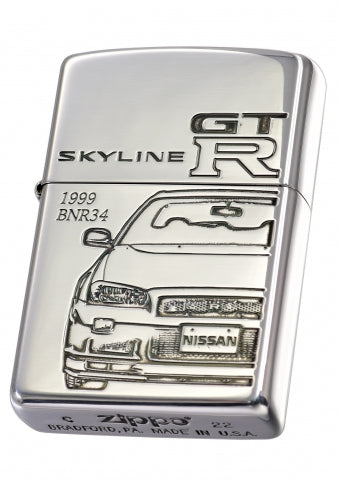ZA-5-190 GT-R 1999 BNR34 Windproof Lighter