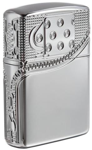 29674 Zipper Structure Design (Armor) Windproof Lighter