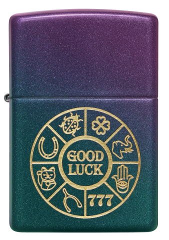 49399 Lucky Symbols Windproof Lighter