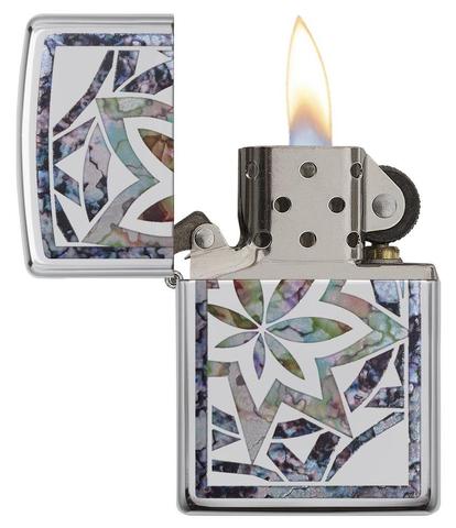 29727 Maple Leaf Painted Windproof Lighter