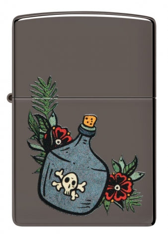 48409 Moonlight Flask Windproof Lighter