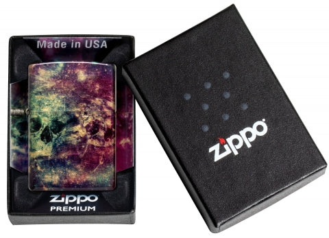 46147 Galactic Skull Windproof Lighter