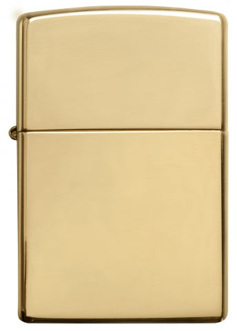 254B High Polish Brass Windproof Lighter