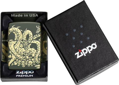 48907 Multi-Headed Dragon Windproof Lighter