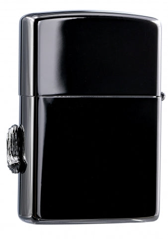 ZA-5-3F Noble Crown Iron Knight (Black, Silver, Purple) Windproof Lighter
