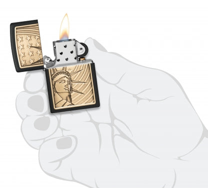 48921 Statue of Liberty Windproof Lighter
