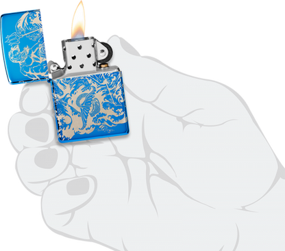 48787 Poseidon & Atlantis Windproof Lighter