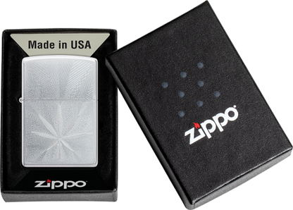 46256 Ornamental Cannabis Leaf Windproof Lighter