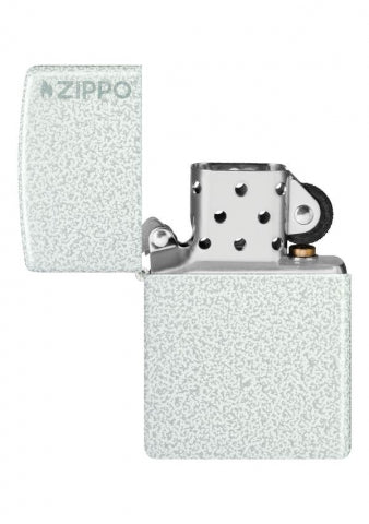 46020ZL Glacier Zippo Logo Windproof Lighter