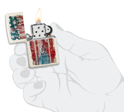 49782 Statue of Liberty Windproof Lighter