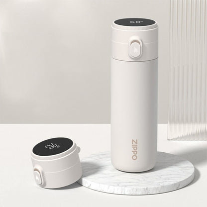 ZWB-CITY-032380 City Series Smart Flip-Top Insulated Bottle – Apricot, 380 ml