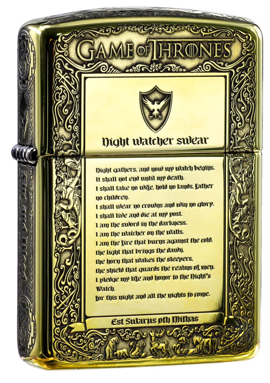 Z-015 A Song of Ice and Fire Collaboration (Armor) Windproof Lighter