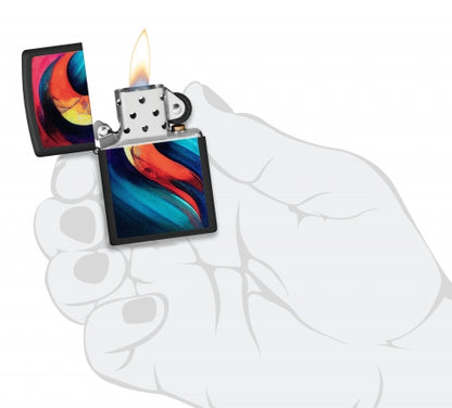 46154 Dance of Color Windproof Lighter