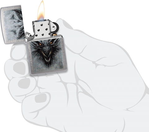 48732 Fierce Dragon Windproof Lighter