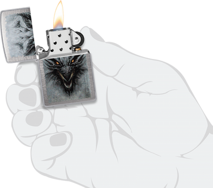 48732 Fierce Dragon Windproof Lighter