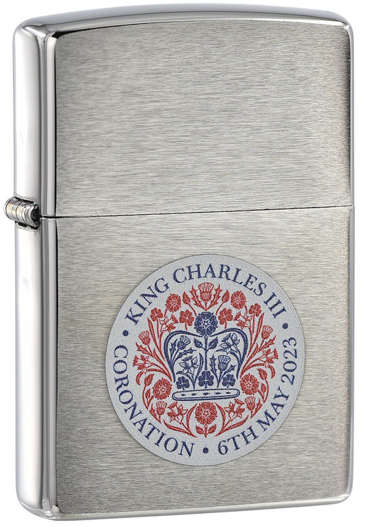 CI418761 Charles III Coronation Anniversary Windproof Lighter