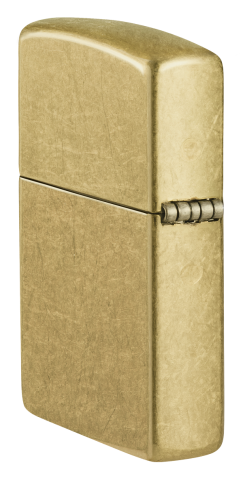 48267 Classic Tumbled Brass Windproof Lighter