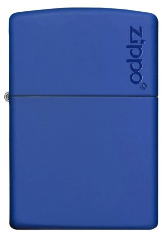 229ZL Royal Blue Matte Zippo Logo Windproof Lighter