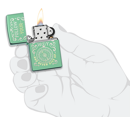 49161 Follow Your Heart Windproof Lighter