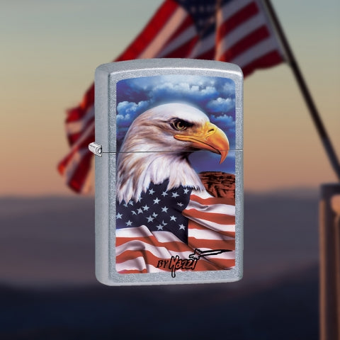 24764 American Eagle Windproof Lighter