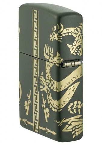 48907 Multi-Headed Dragon Windproof Lighter