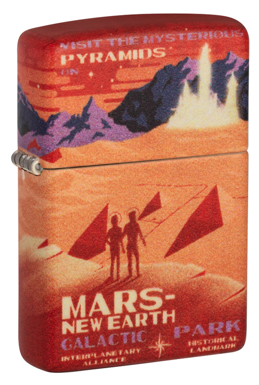 49634 Mars-themed Windproof Lighter