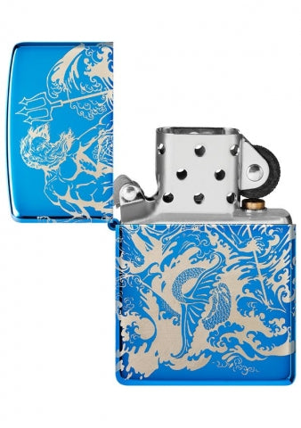 48787 Poseidon & Atlantis Windproof Lighter
