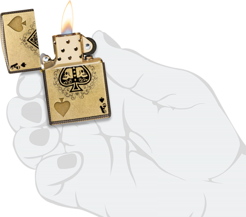 46388 Phantom Ace Windproof Lighter