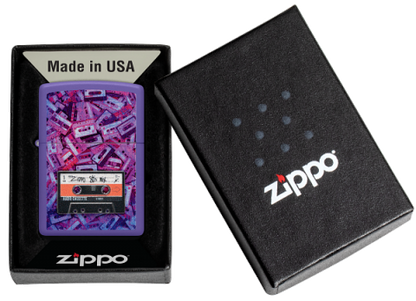 48521 Vintage Cassette Tape Windproof Lighter
