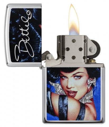 29584 Bettie Page by Olivia Windproof Lighter