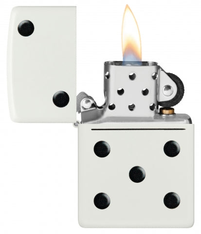 46159 Domino Windproof Lighter