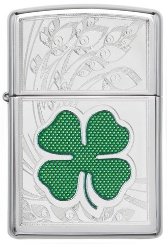 24699 Lucky Four-Leaf Clover Windproof Lighter