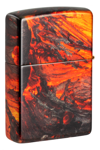 48622 Lava Flow Design 540 Fusion Windproof Lighter