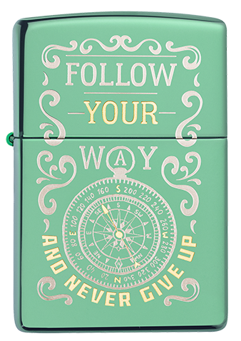 49161 Follow Your Heart Windproof Lighter