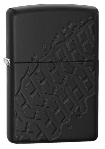 28966 Tire Tracks (Armor) Windproof Lighter