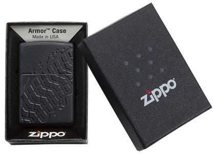 28966 Tire Tracks (Armor) Windproof Lighter