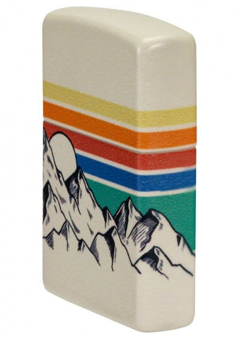 48573 Mountain Sunset Windproof Lighter