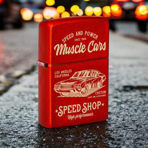 48523 Muscle Car Windproof Lighter