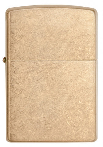 28496 Gold Brass Floral Pattern (Armor) Windproof Lighter