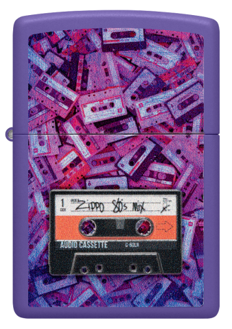 48521 Vintage Cassette Tape Windproof Lighter
