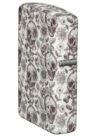 49458 Skull Shadow Windproof Lighter