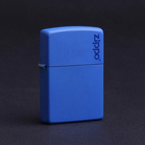 229ZL Royal Blue Matte Zippo Logo Windproof Lighter