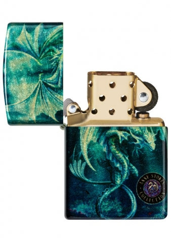 48986 Anne Stokes Gothic Dragon Windproof Lighter