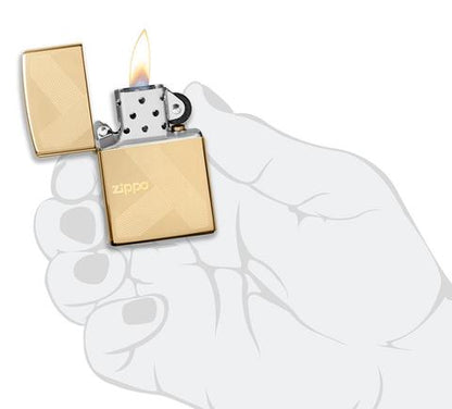 49255 #金典斜切線條防風打火機