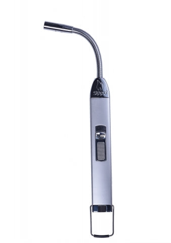 121653 Zippo Flex Neck Utility Lighter – Silver, Gift Box