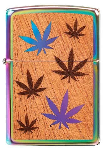 29903 WOODCHUCK USA Multi Color Leaves Emblem