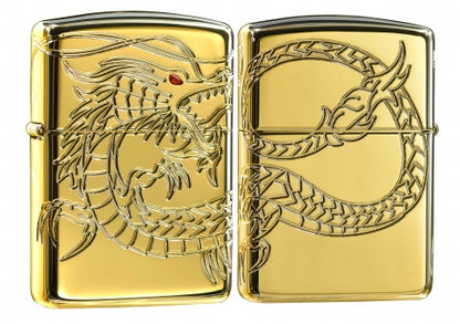 29265 亞洲黃金之龍(加厚版)防風打火機
