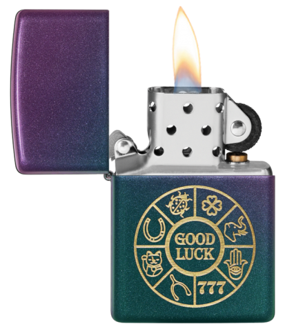 49399 Lucky Symbols Windproof Lighter